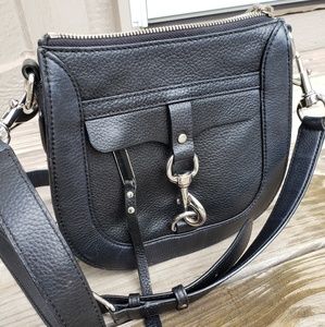 Rebecca Minkoff Black Leather Crossbody Purse